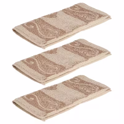 حوله دستی مریم سایز 30.5 × 30.5 سانتی متر - بسته 3 عددی