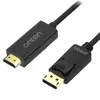 کابل تبدیل Display به HDMI اونتن مدل DP303 طول 3 متر 