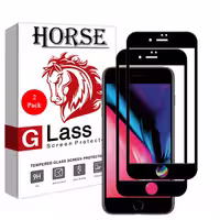محافظ صفحه نمایش سرامیکی هورس مدل CRM مناسب برای گوشی موبایل اپل iPhone 7 بسته دو عددی