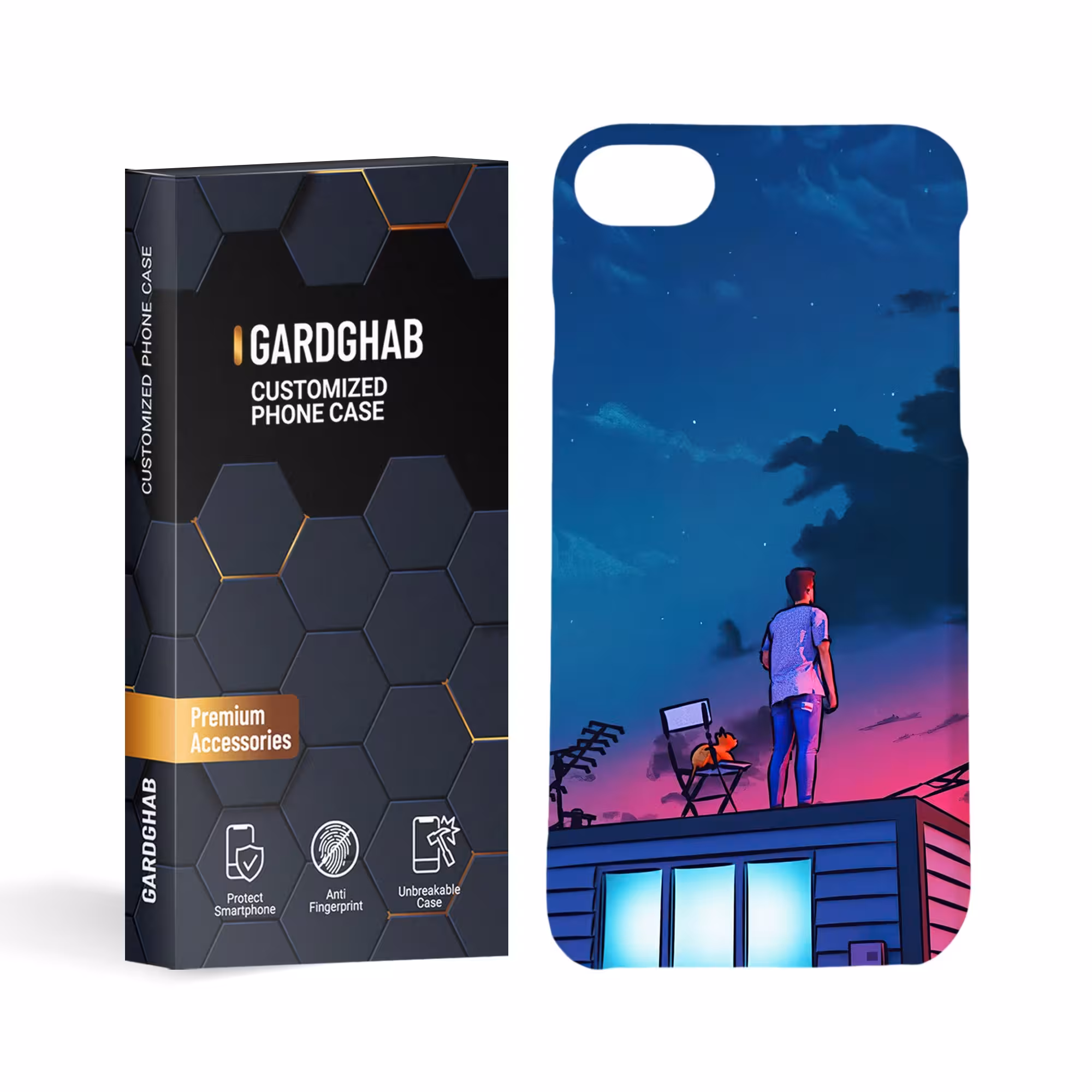 گارد قاب کاور فانتزی مدل g9109 مناسب برای گوشی موبایل آیفون 7