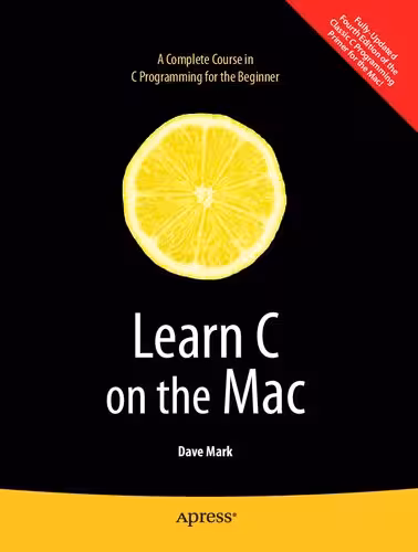 خرید و دانلود نسخه کامل کتاب Learn C on the Mac