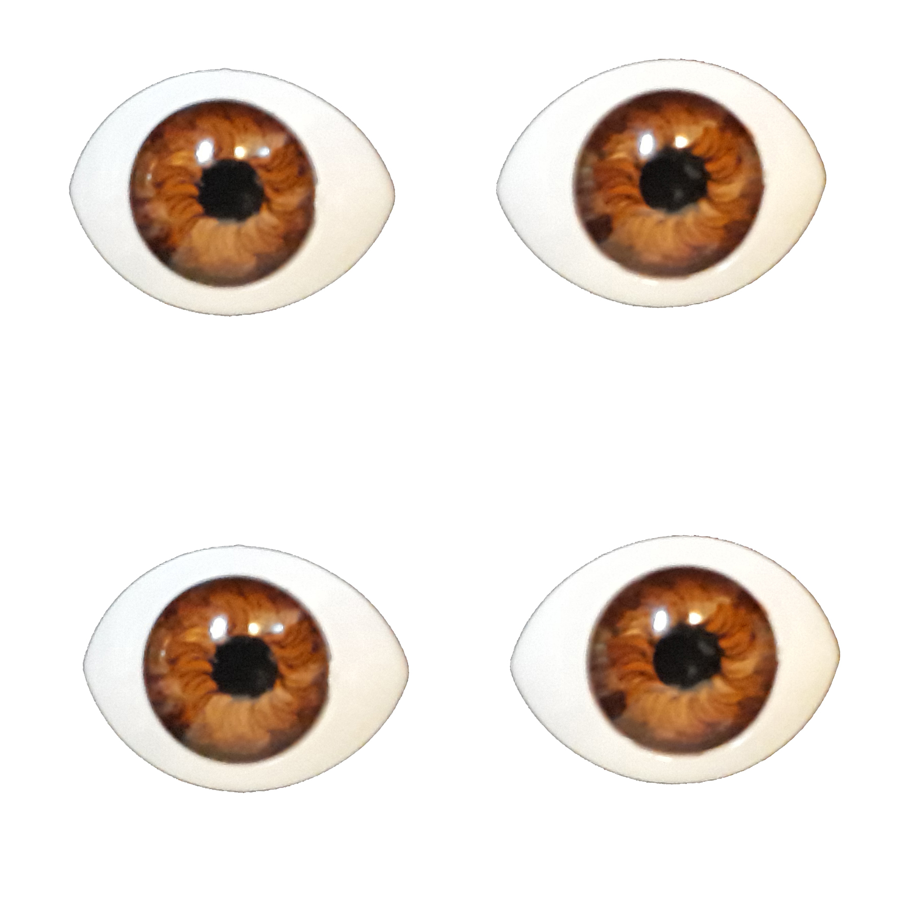 چشم عروسک کد MEL-BWN بسته 4 عددی