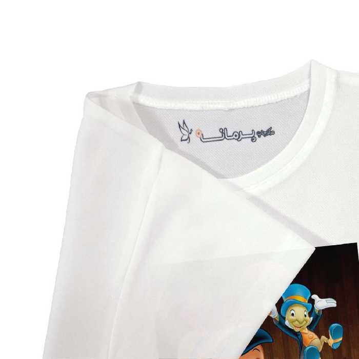 تی شرت بچگانه پرمانه طرح پینوکیو کد pmt.4767