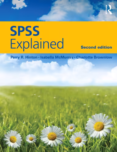 خرید و دانلود نسخه کامل کتاب SPSS Explained