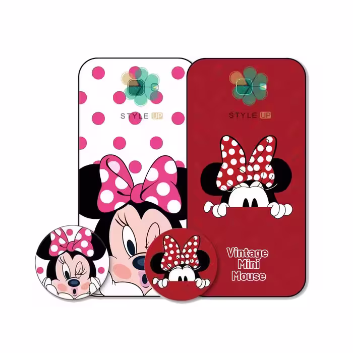 قاب گوشی سامسونگ Samsung Galaxy J7 Prime طرح Minnie Mouse
