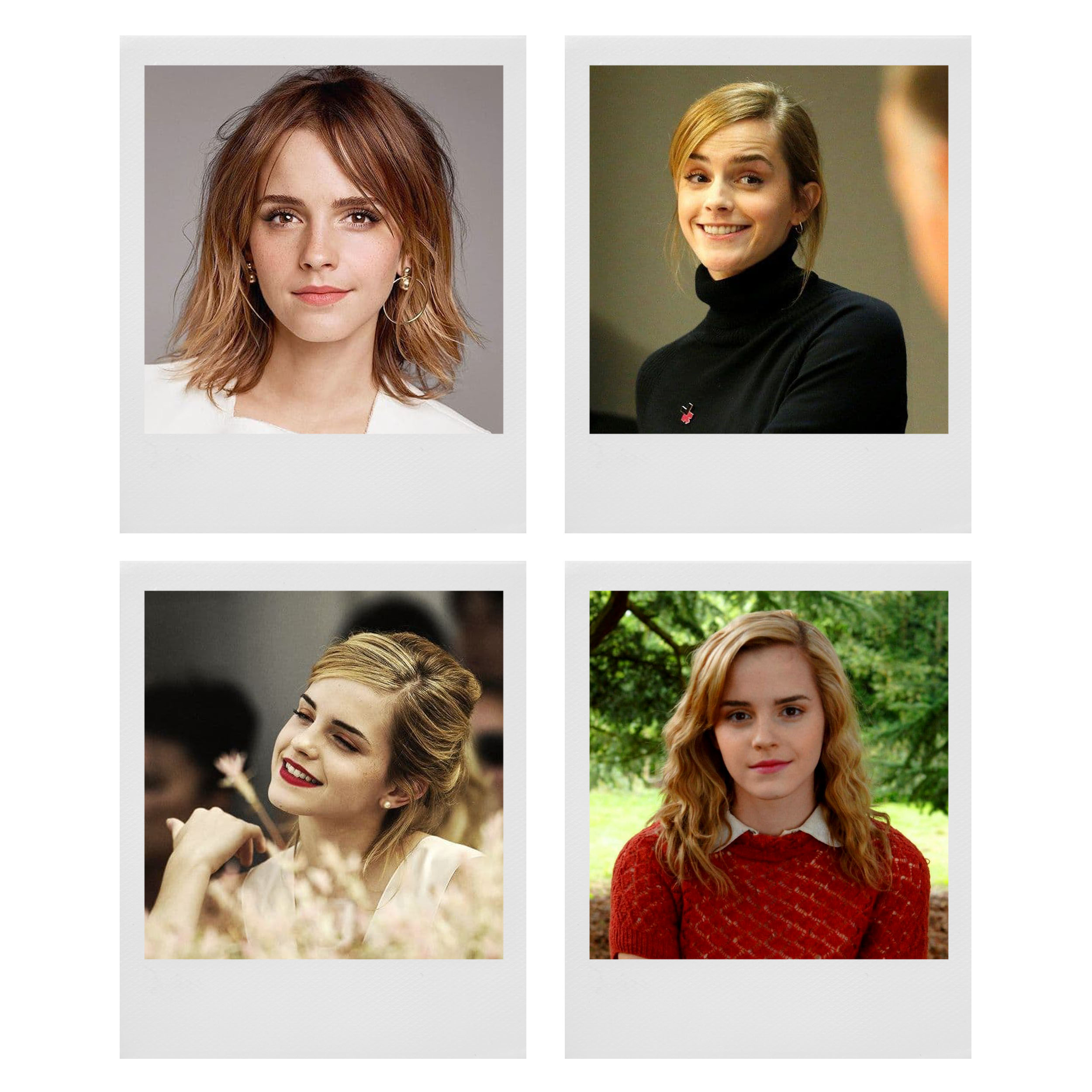 آویز تزیینی طرح اما واتسون مدل P541 مجموعه 4 عددی