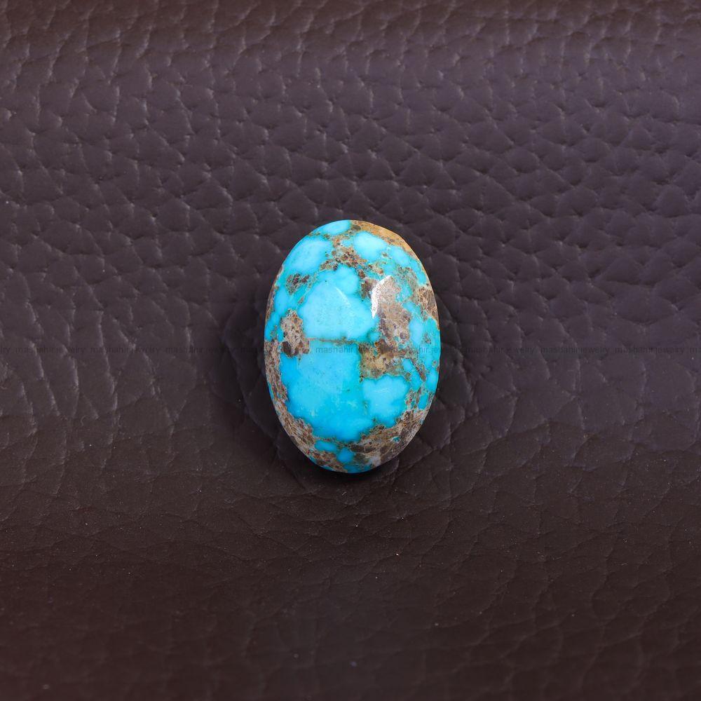 نگین فیروزه شجری کد 11522 - جواهری مشاهیر