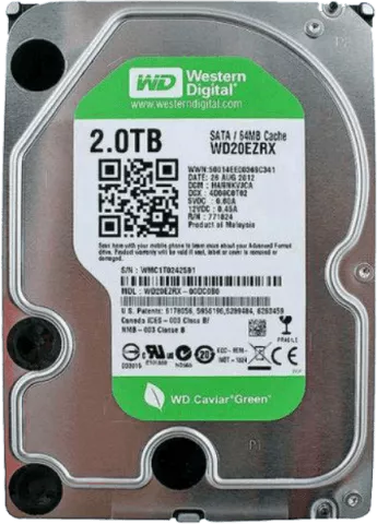 هارد اینترنال 2ترابایت WD مدل Green WD20EARX
