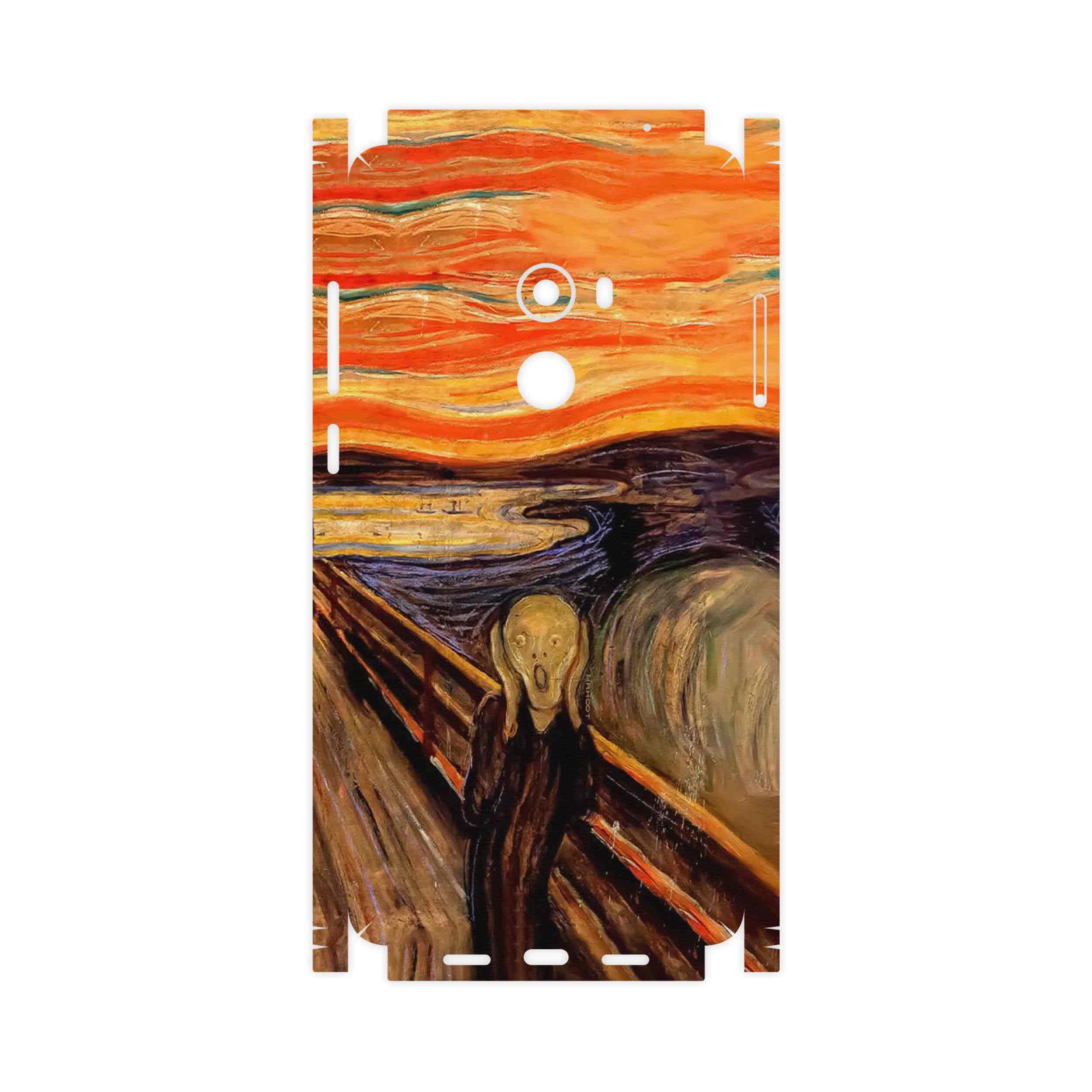 برچسب پوششی ماهوت مدل The Scream of Munch-FullSkin مناسب برای گوشی موبایل شیائومی Mi Mix 2
