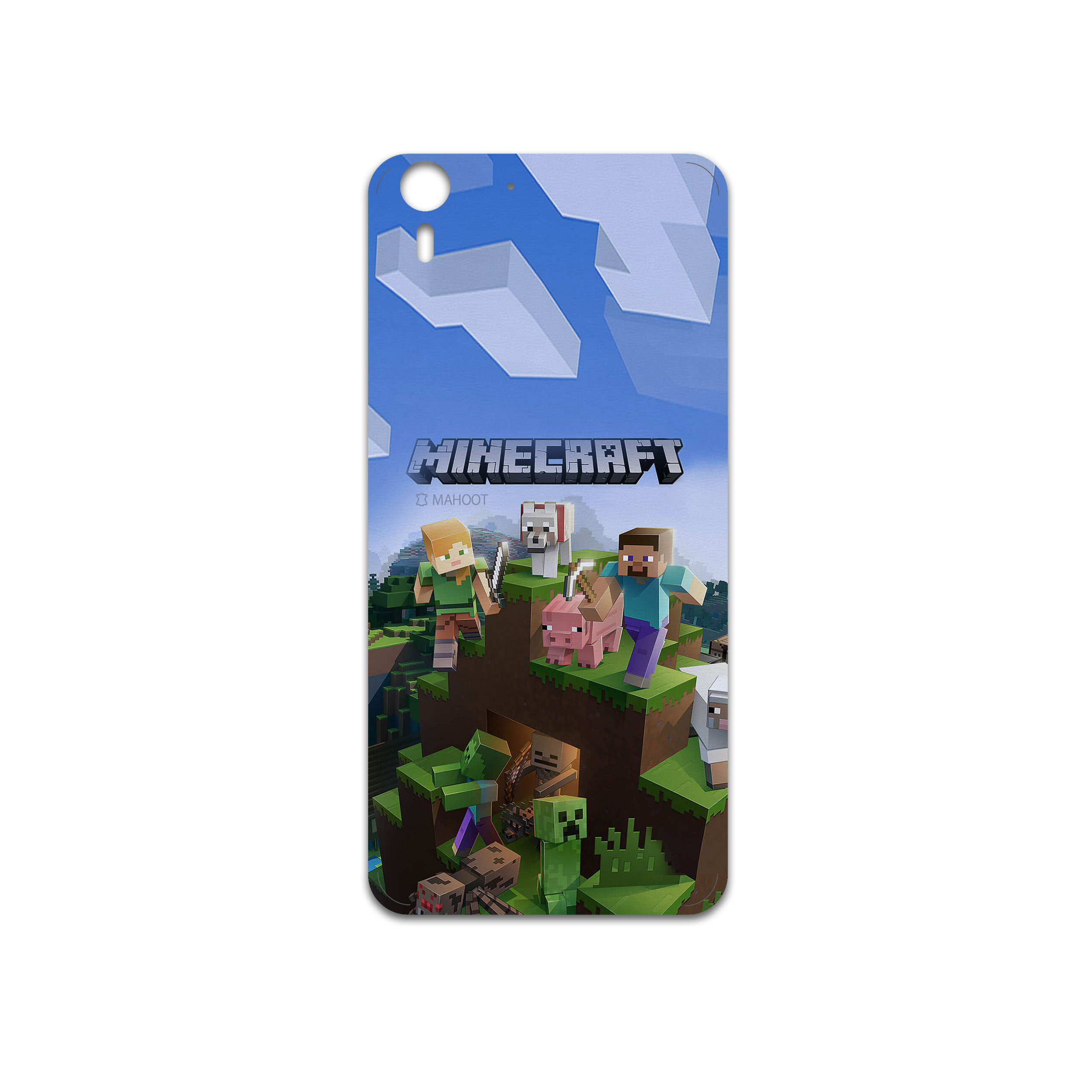 برچسب پوششی ماهوت مدل Minecraft-Game مناسب برای گوشی موبایل اچ تی سی Desire Eye