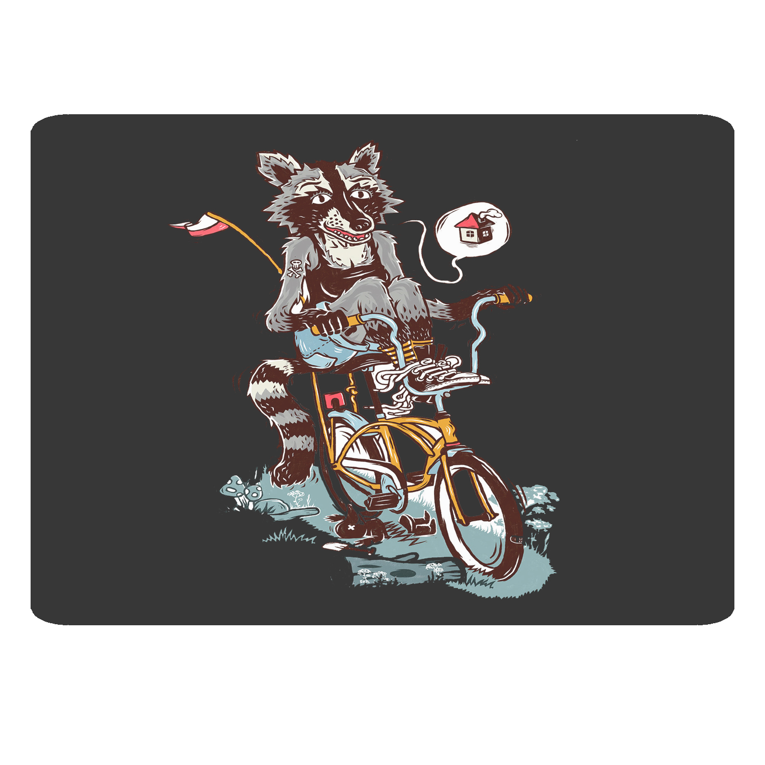 ماوس پد مدل KM 236 گرگ