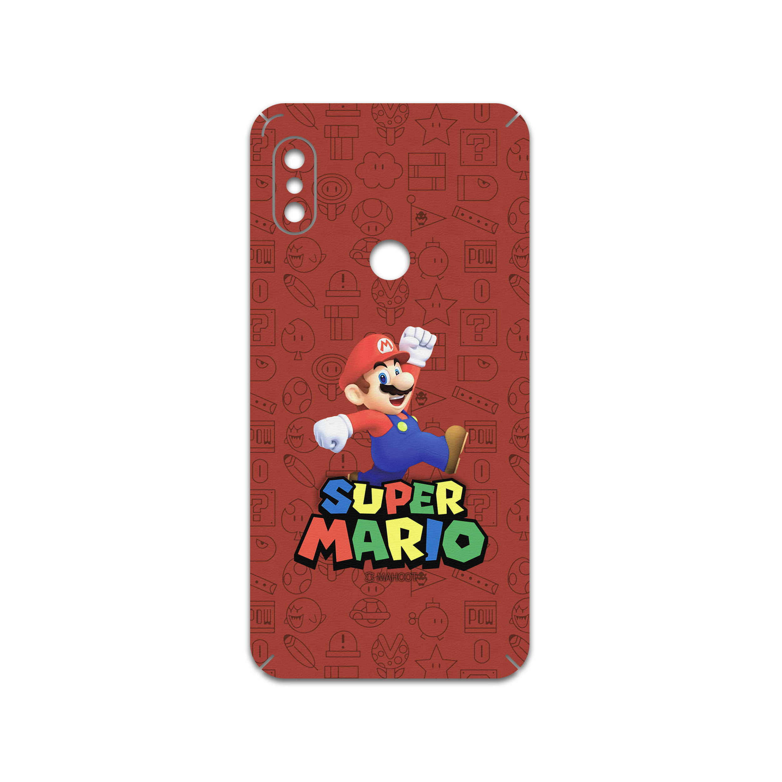 برچسب پوششی ماهوت مدل Super-Mario-Game مناسب برای گوشی موبایل شیائومی Redmi Note 6 Pro