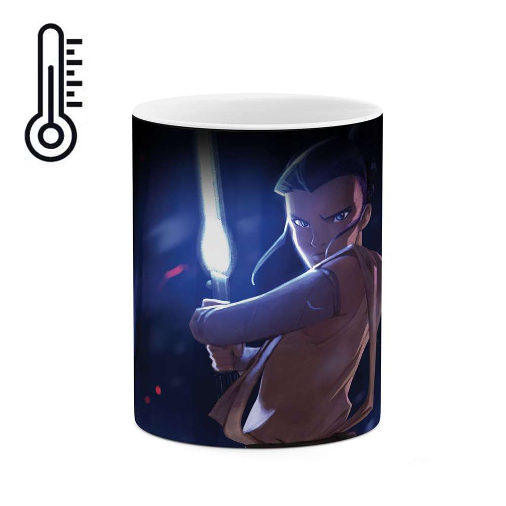 ماگ حرارتی طرح دخترونه مدل mgp00525