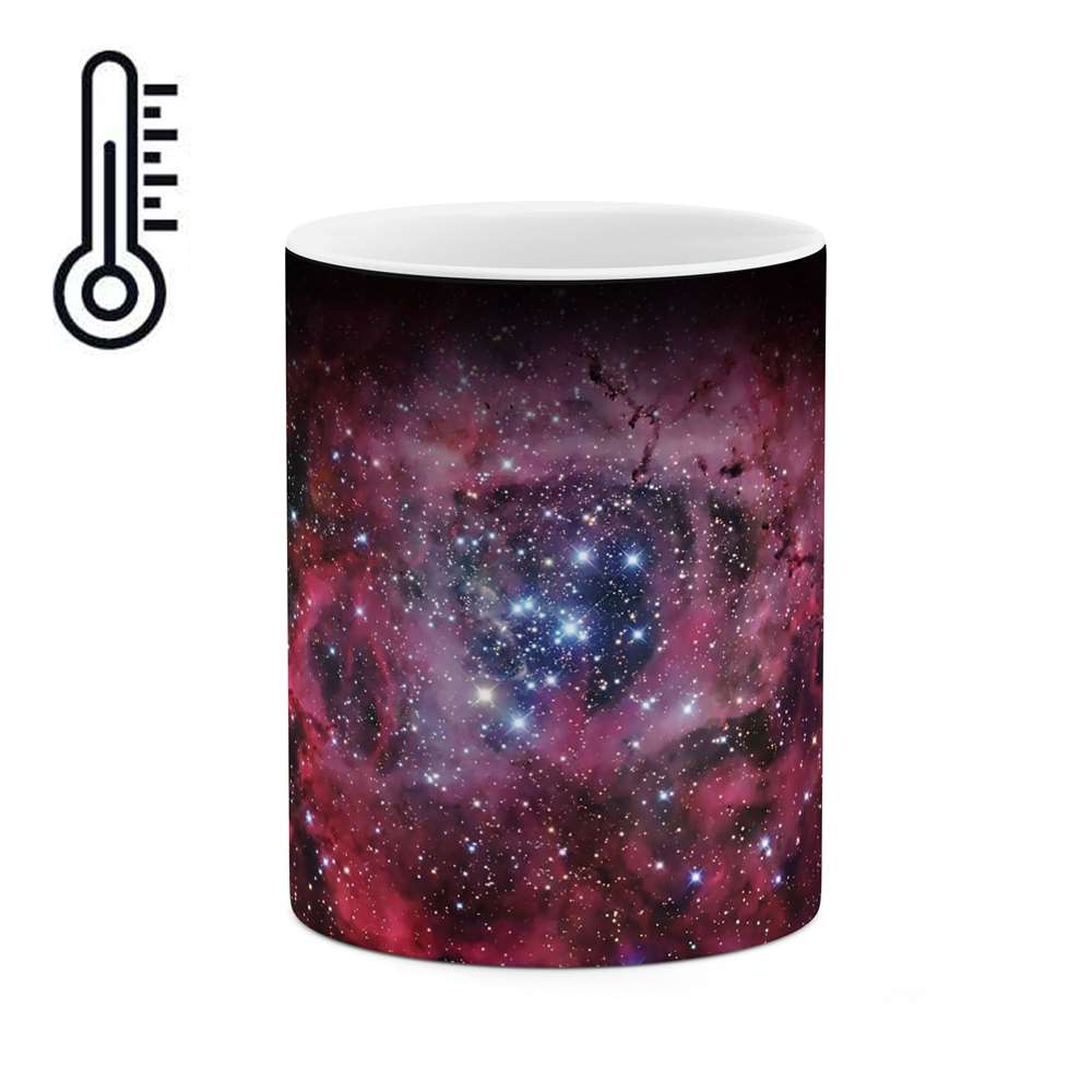 ماگ حرارتی طرح سحابی نبیولا مدل mgh00177