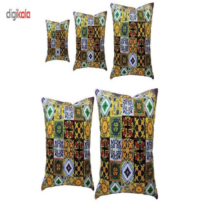 کوسن رنس کد S5-10006 مجموعه 5 عددی کوچک تا بزرگ