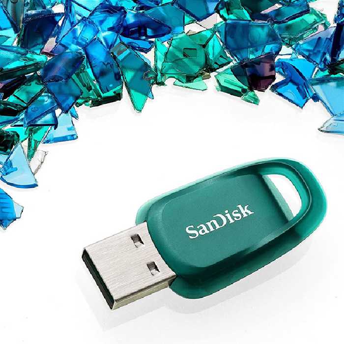 فلش مموری 64GB USB3.2 سن‌دیسک مدل SANDISK Ultra ECO SDCZ96