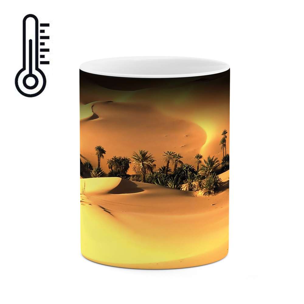 ماگ حرارتی طرح شن زار مدل mgh04152