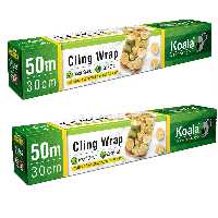 سلفون کوالا مدل CW30 رول 50 متری مجموعه 2 عددی