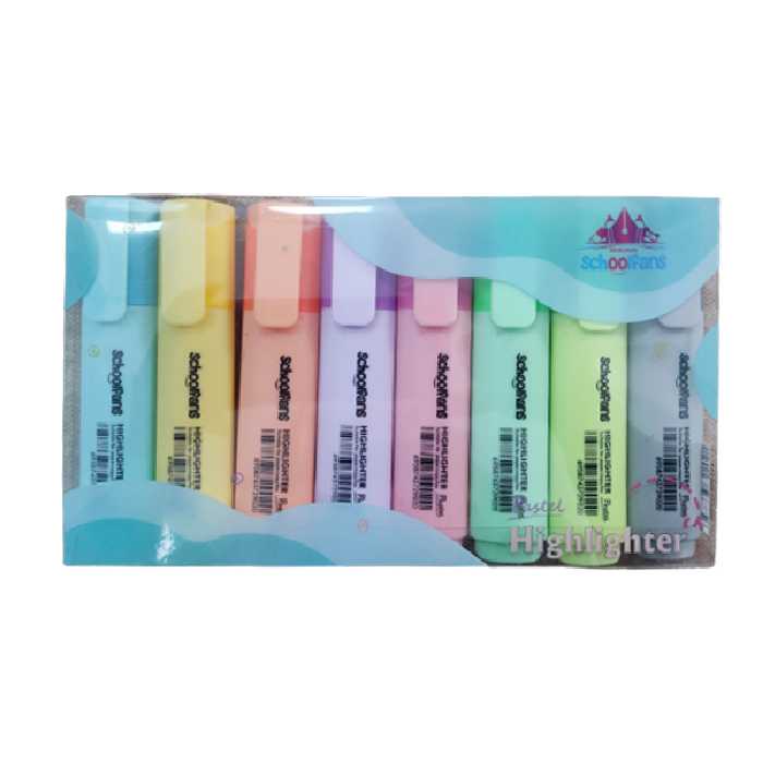 ماژیک علامت گذار اسکول فنس مدل فلت کد 92315 بسته 8 عددی