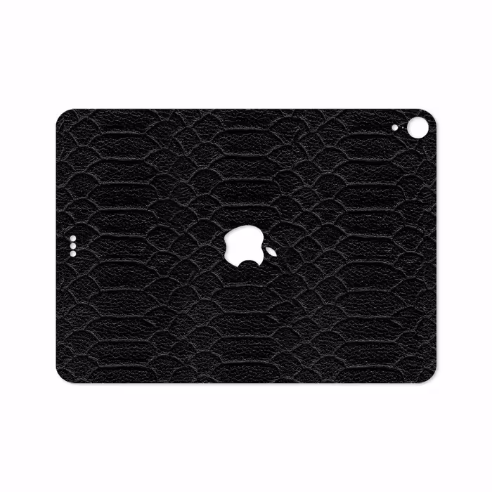 برچسب پوششی ماهوت مدل Black-Snake-Leather مناسب برای تبلت اپل iPad Pro 11 2018 A1979