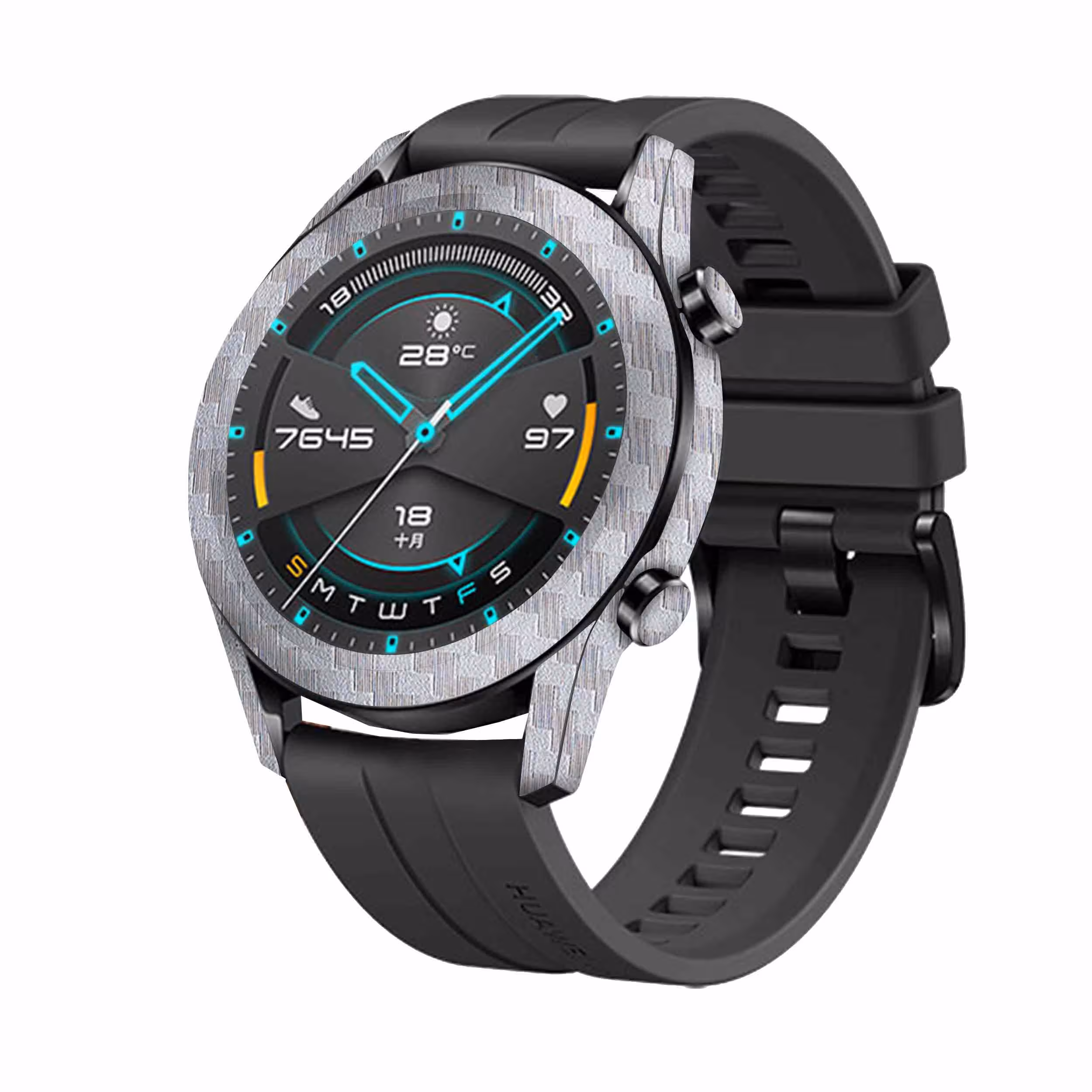 برچسب ماهوت طرح Steel-Fiber مناسب برای ساعت هوشمند هوآوی Watch GT2