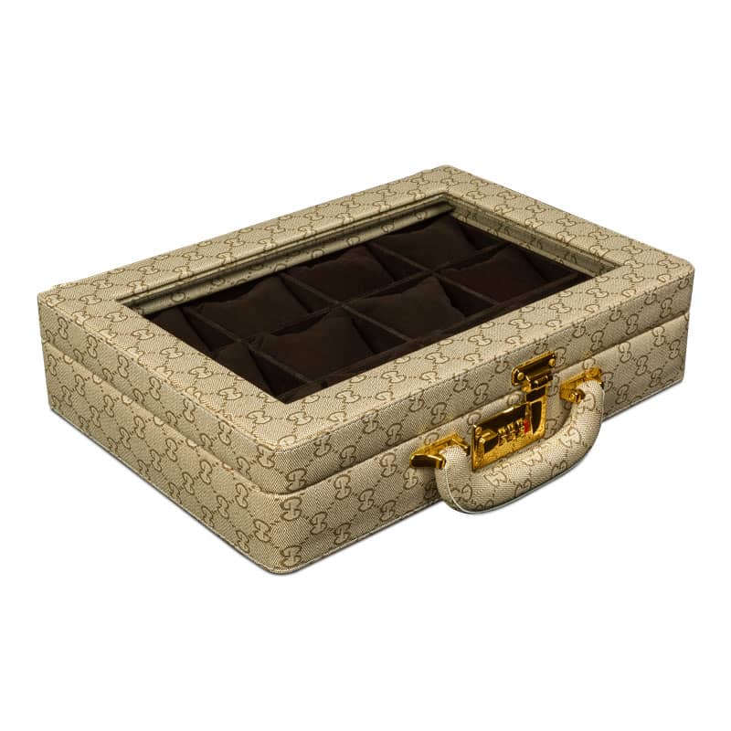 کیف ساعت 12 خونه بالشتک معمولی چرمی سوپرلاکچری مدل : TW-2481