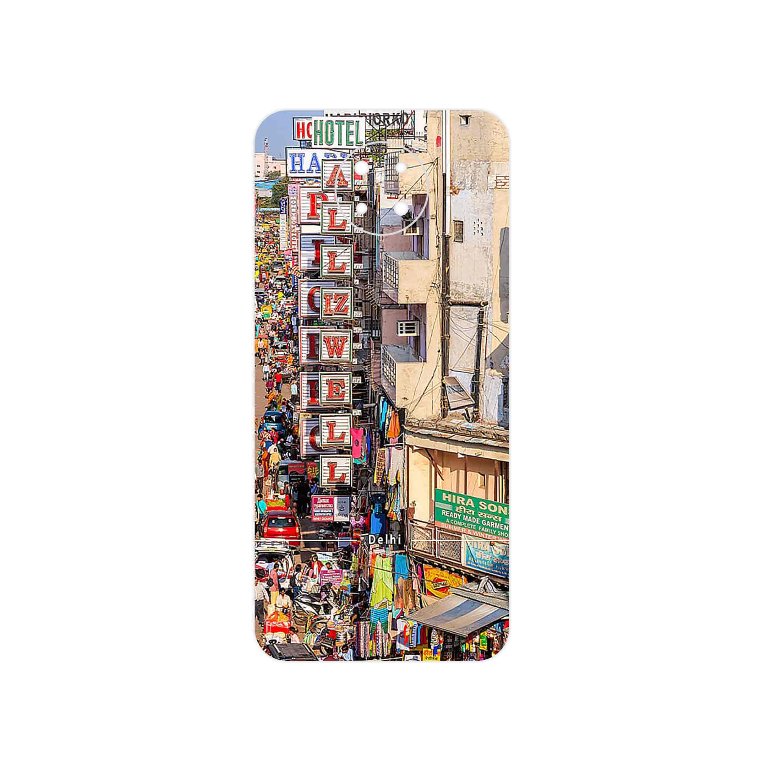 برچسب پوششی ماهوت مدل City of Delhi مناسب برای گوشی موبایل نوکیا G10