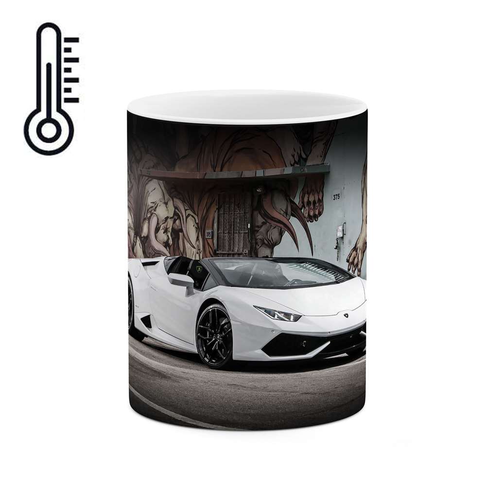 ماگ حرارتی طرح ماشین لامبورگینی مدل mgph10478