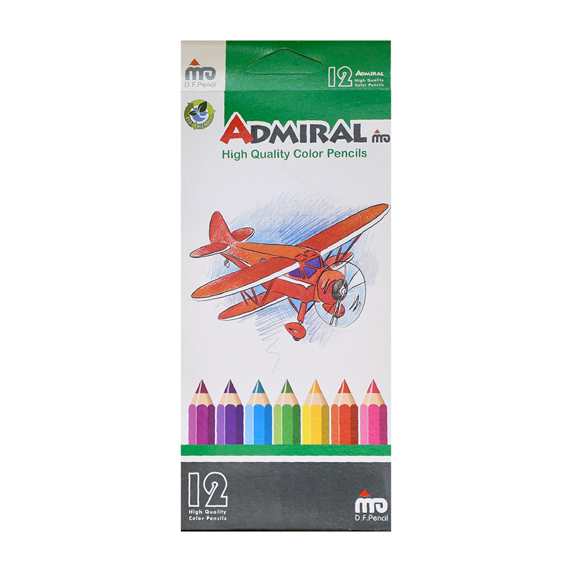 مداد رنگی 12 رنگ ADMIRAL