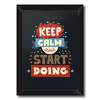 تابلو فنچ آرت طرح Keep Calm کد QT102D