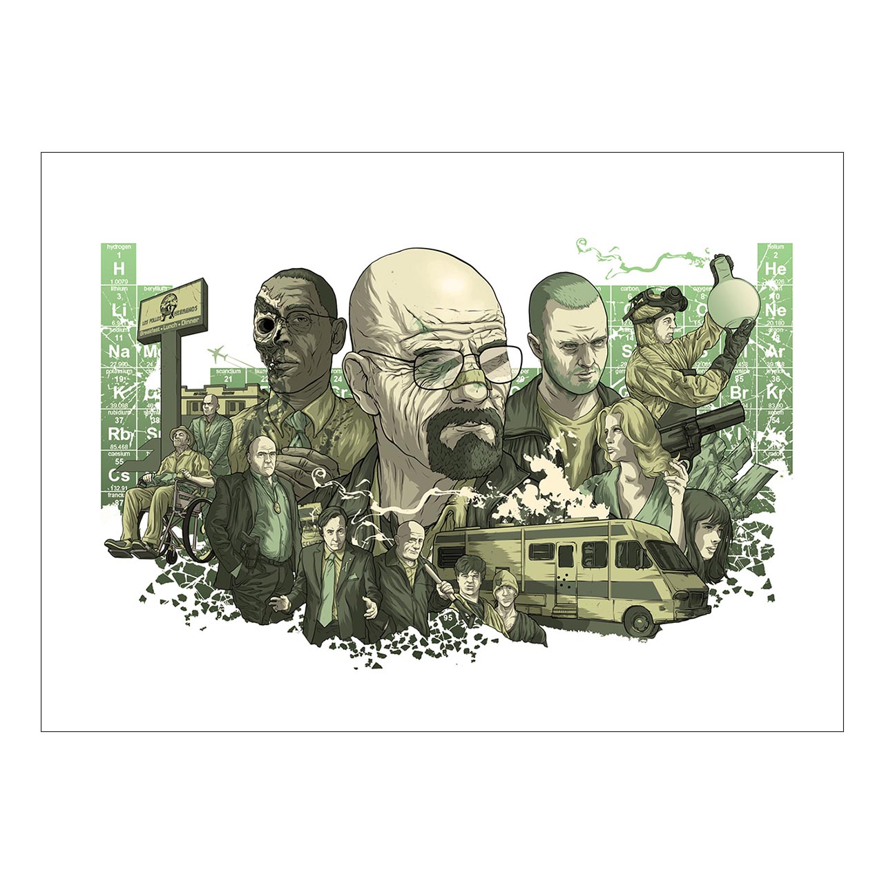 تابلو شاسی طرح Breaking Bad 0061