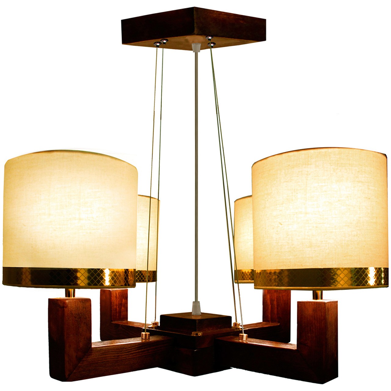 چراغ آویز مسینا مدل T4