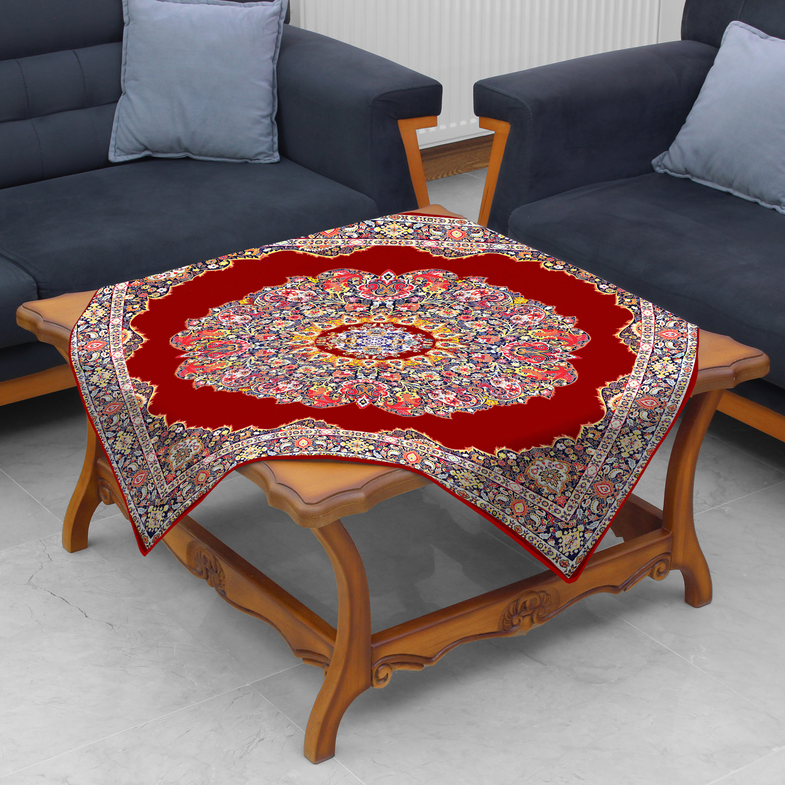 رومیزی طرح سنتی کد 9920.12