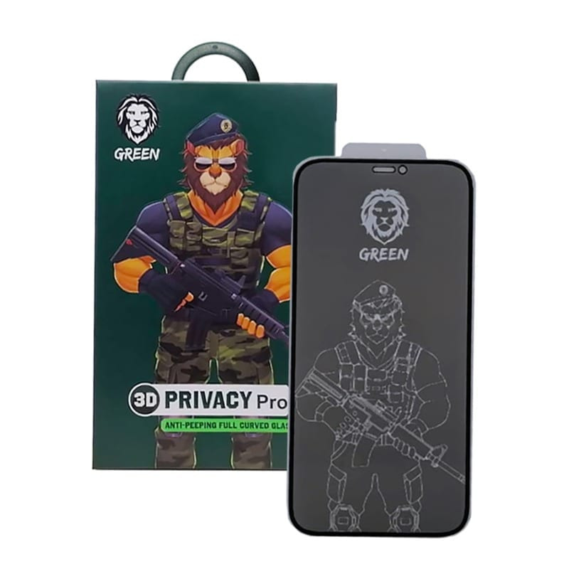 محافظ صفحه نمایش حریم شخصی گرین مدل Pr-pro مناسب برای گوشی موبایل اپل IPhone 12 Pro Max | کالا برتری