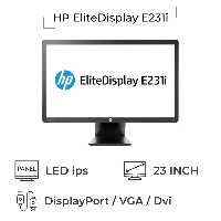 مانیتور استوک 23 اینچ HP EliteDisplay E231i