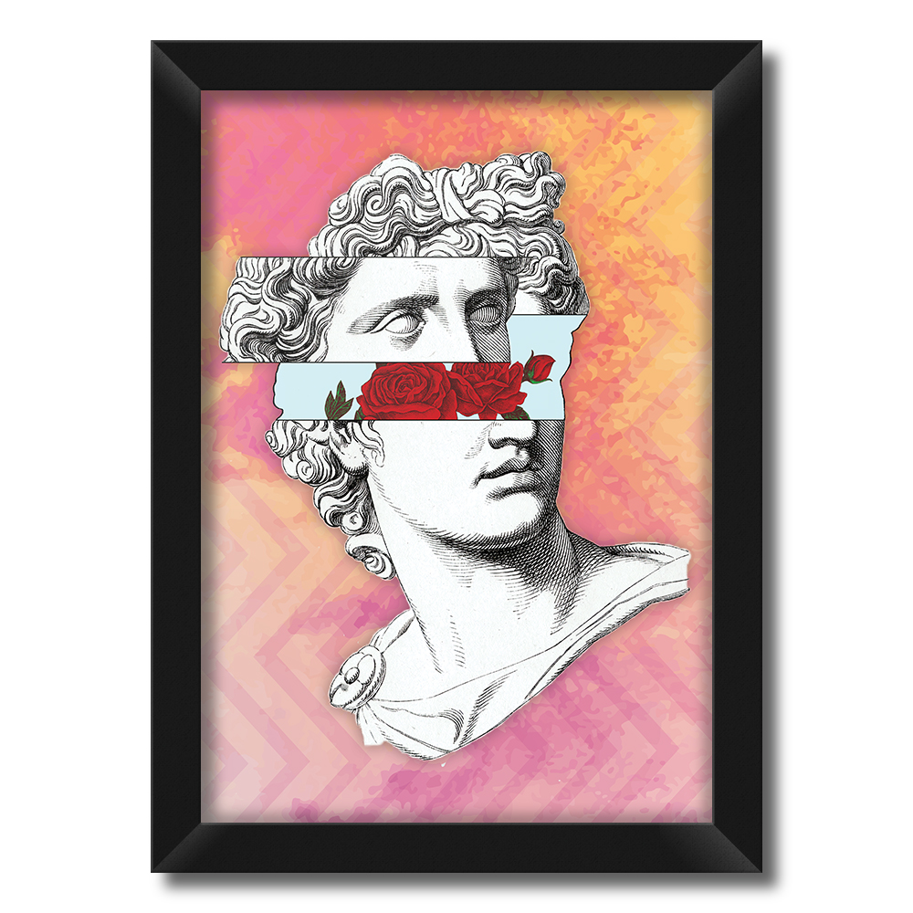 تابلو فنچ آرت طرح مجسمه کد GPH277