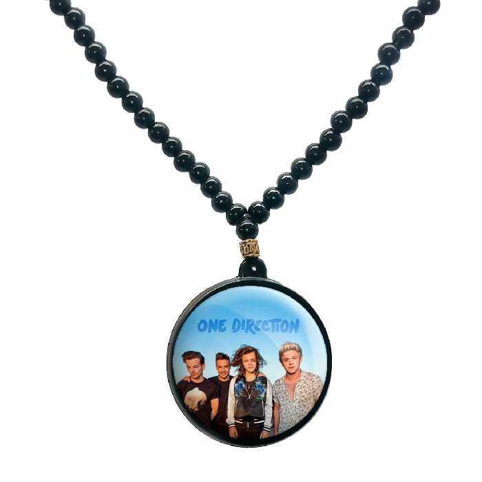 گردنبند پرمانه طرح One Direction کد pmd.13502 مدل دو طرفه