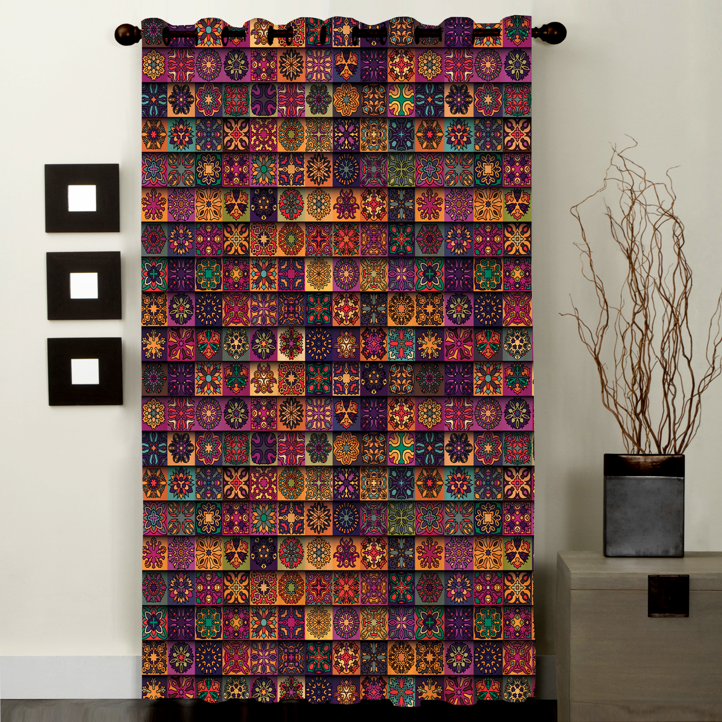 پرده مدل C1-50527 ارتفاع 290 سانتی متر