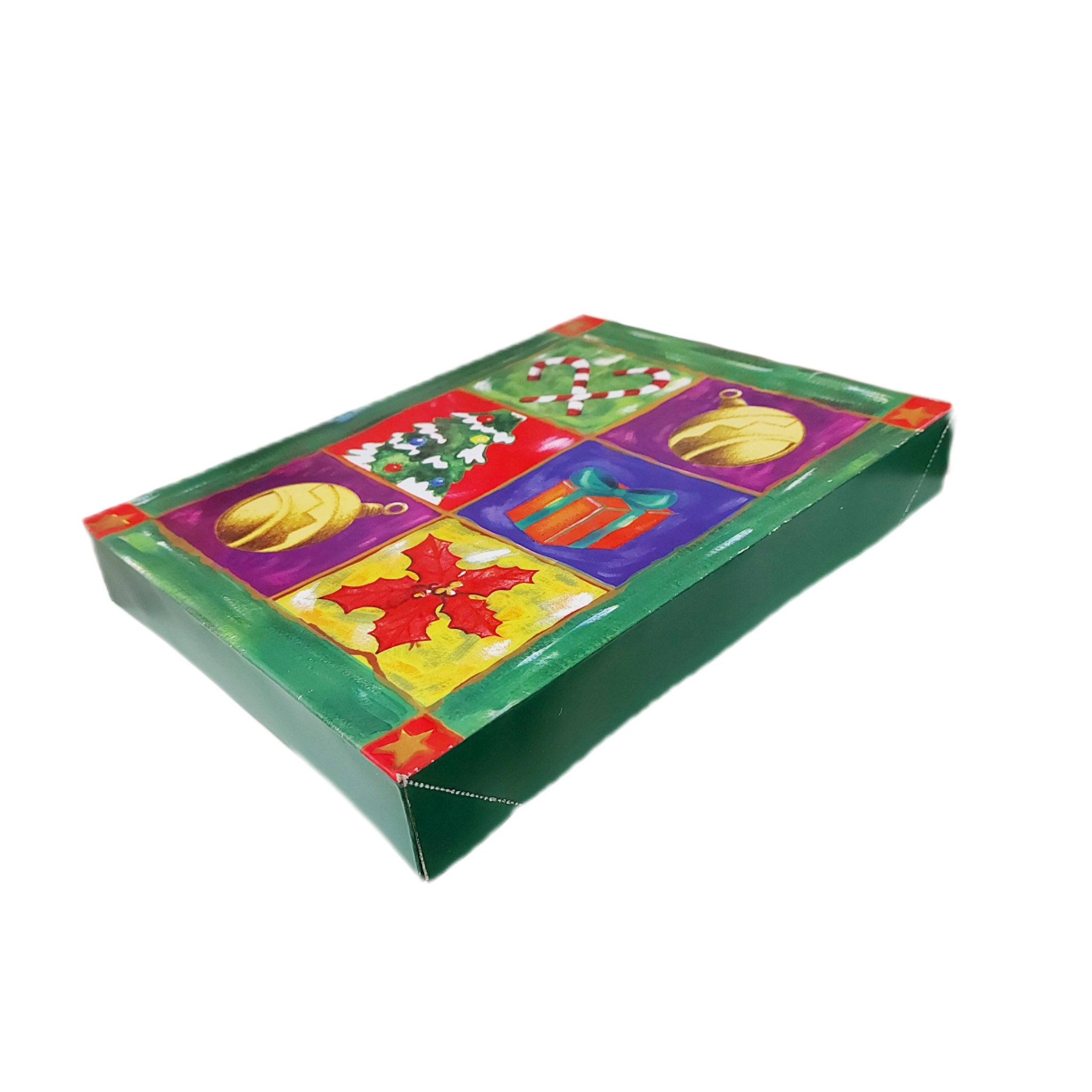 جعبه هدیه مدل کریسمس کد 02 بسته 4 عددی