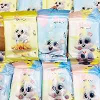 دستمال مرطوب جیبی خرگوش دستمال مرطوب کیفی خرگوش فانتزی