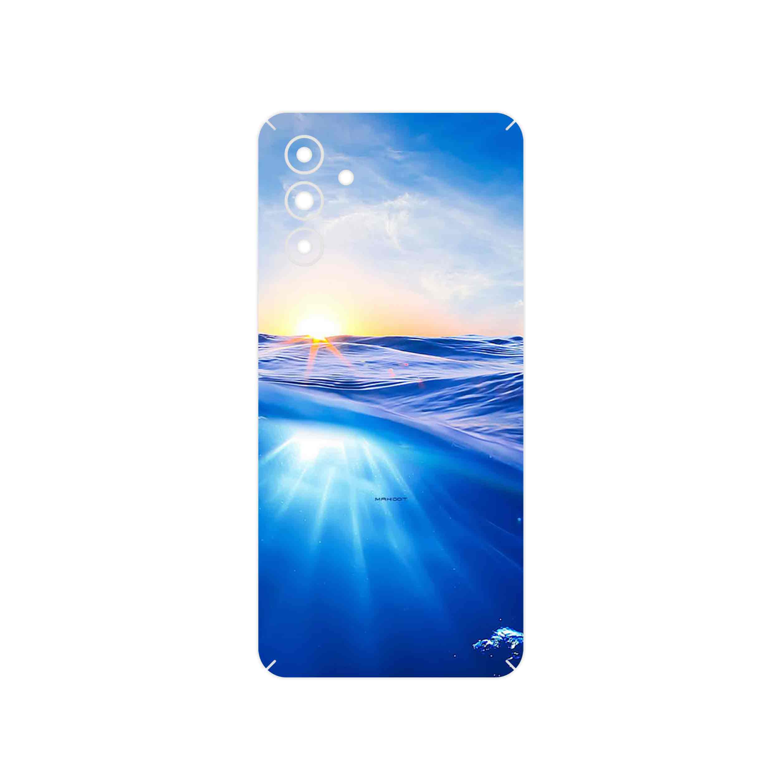 برچسب پوششی ماهوت مدل Ocean مناسب برای گوشی موبایل سامسونگ Galaxy A04s