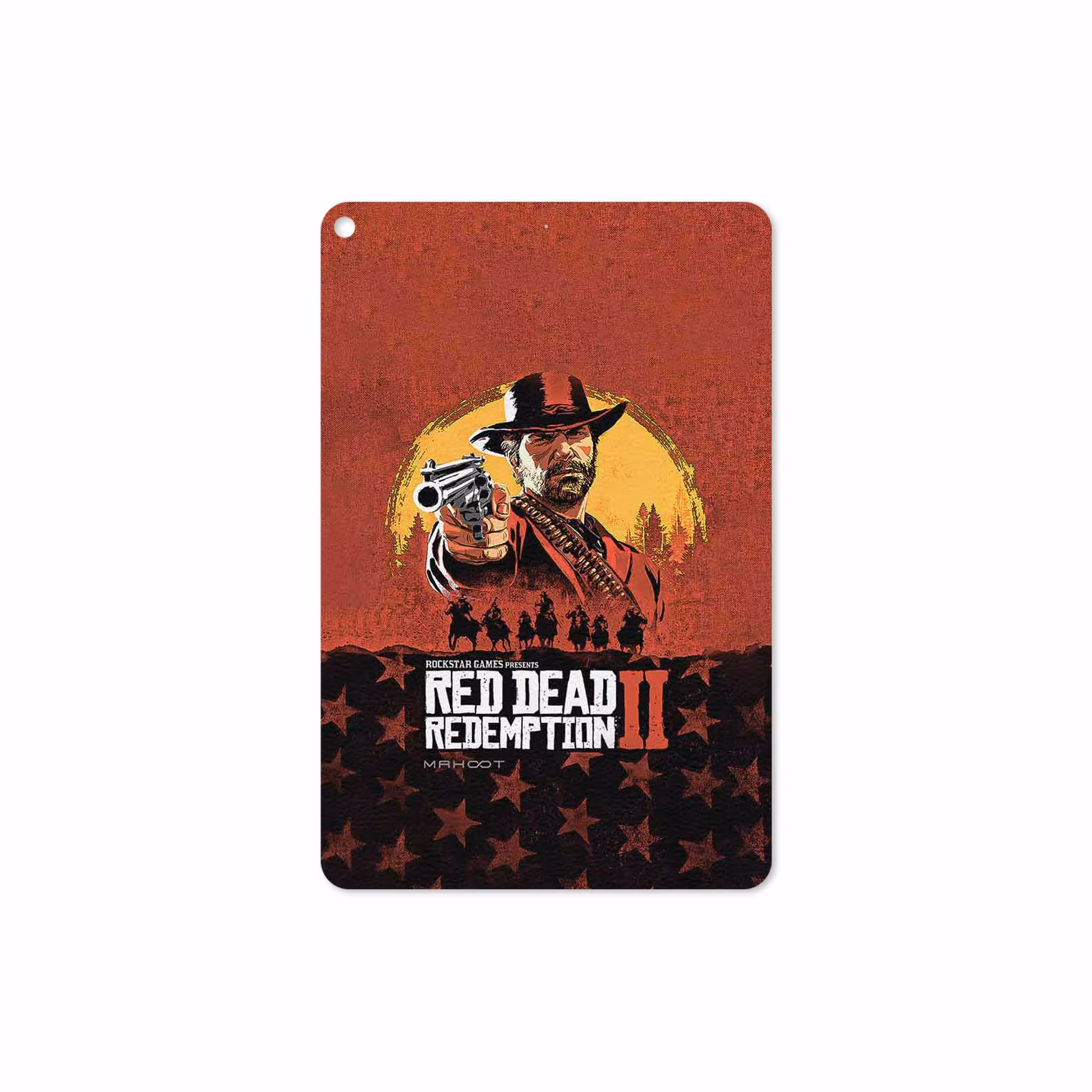 برچسب پوششی ماهوت مدل Red-Dead-Redemption-Game مناسب برای تبلت اپل iPad mini (GEN 5) 2019 A2133