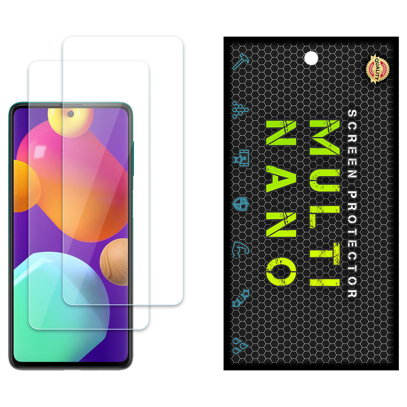 محافظ صفحه نمایش مولتی نانو مدل X-S2N مناسب برای گوشی موبایل سامسونگ Galaxy M62 بسته دو عددی