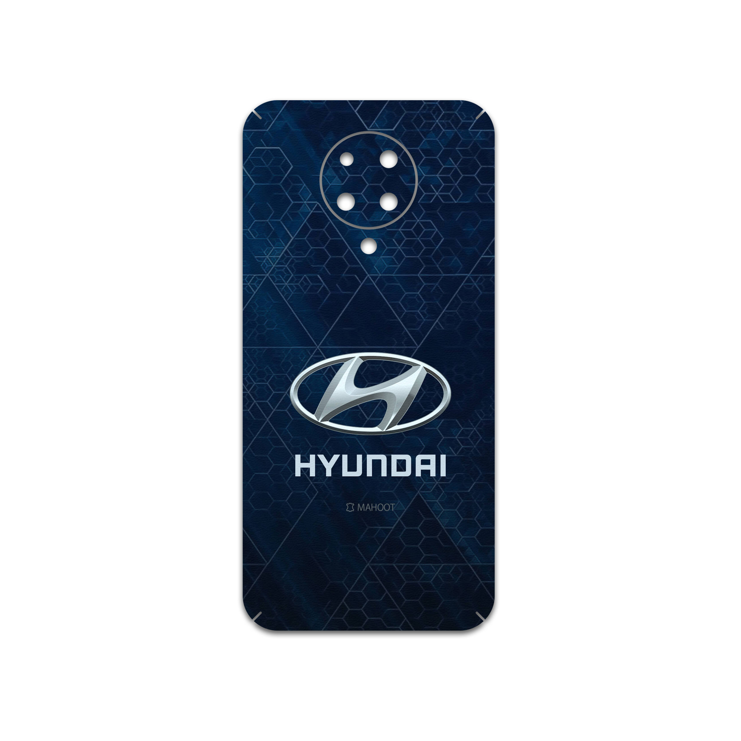 برچسب پوششی ماهوت مدل Hyundai مناسب برای گوشی موبایل شیائومی Poco F2 Pro