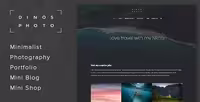 دانلود قالب نمونه کار Dino برای جوملا