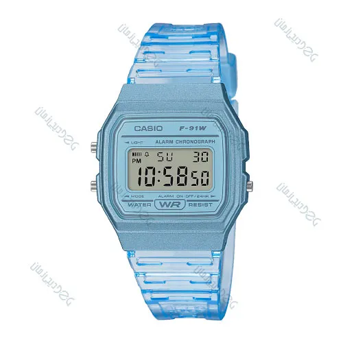 ساعت زنانه و مردانه کاسیو (Casio) اصل|مدل F-91WS-2DF