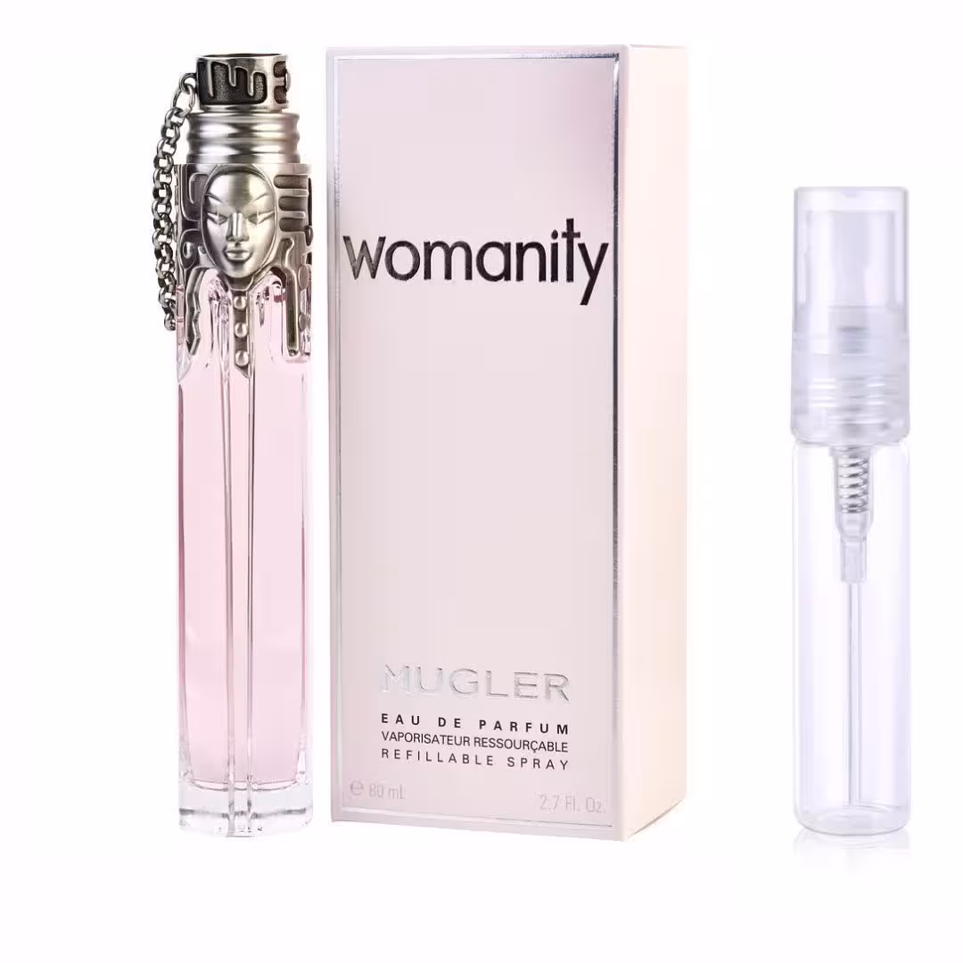 عطر گرمی تیری موگلر وومنیتی با طبع معتدل مخصوص بانوان از برند پارکس  فرانسه با ماندگاری عالی و رایحه دلپذیر 