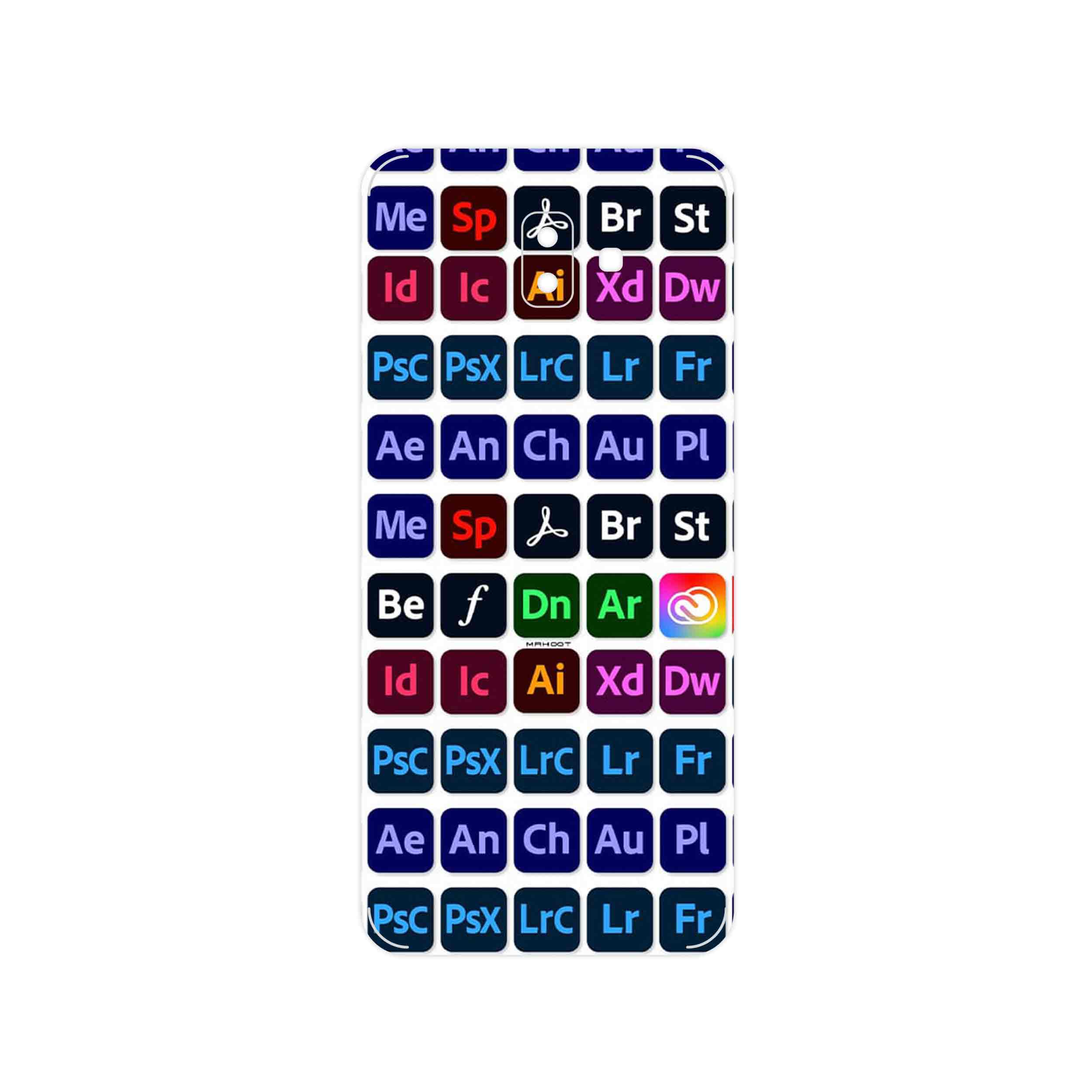 برچسب پوششی ماهوت مدل Adobe مناسب برای گوشی موبایل سامسونگ Galaxy J6 Plus