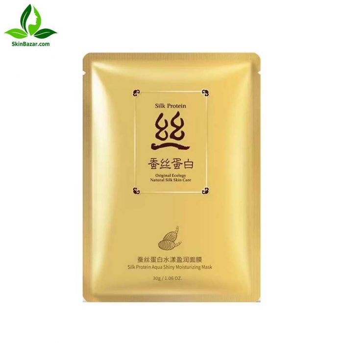 ماسک ورقه ای پروتئین پیله ابریشم بیوآکوا 🌹 کد : 363