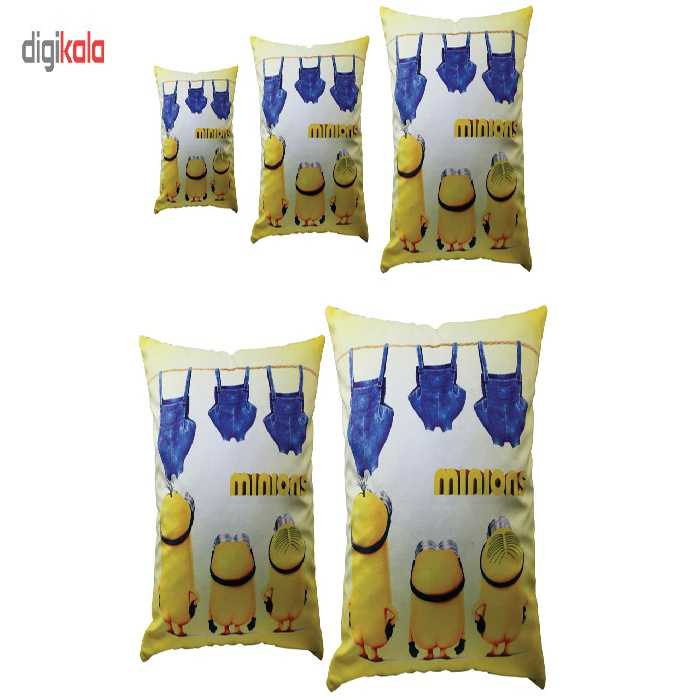 کوسن رنس کد S5-10062 مجموعه 5 عددی کوچک تا بزرگ